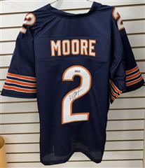 DJ Moore #2 Chicago Bears Signed NFL Jersey with PSA COA